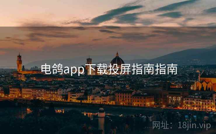 电鸽app下载投屏指南指南